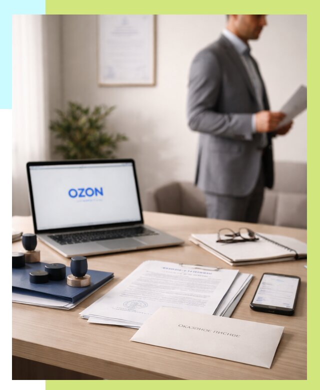 Отказное письмо для Ozon в Шумерле от 3802 р. | Сертэкс